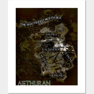 Season 1 Map of Arne Posters and Art